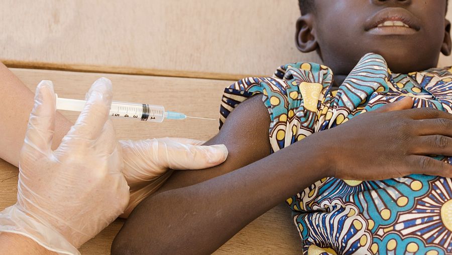  Vacunación infantil en África subsahariana