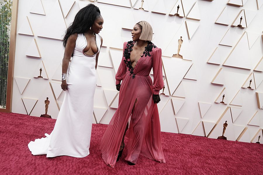 hacha Brillante Prever Oscar 2022: Serena y Venus Williams en la alfombra roja