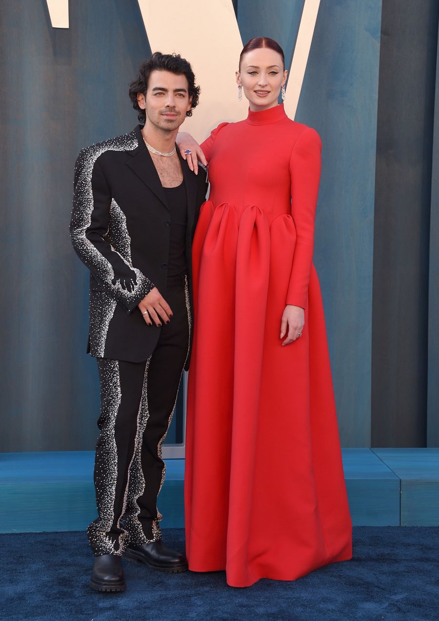 Joe Jonas y Sophie Turner en la Vanity Fair Oscar Party