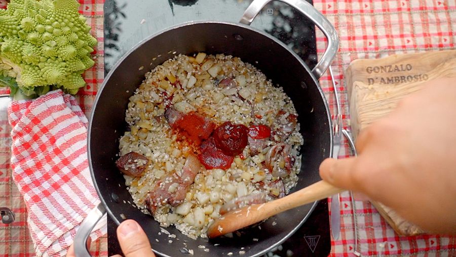 Preparación del arroz