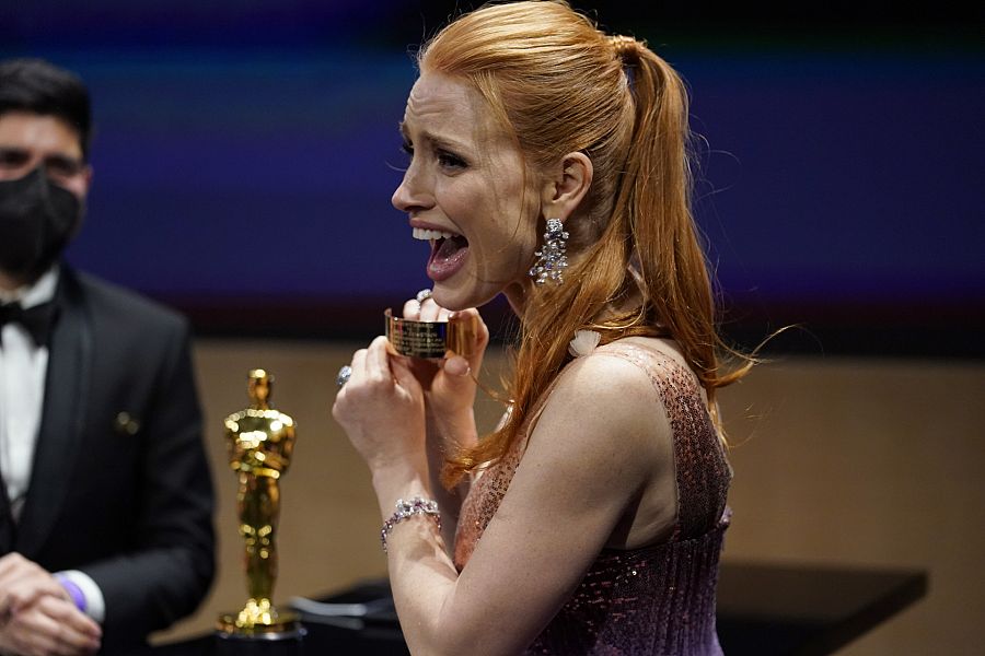 Jessica Chastain gana el Premio Oscar