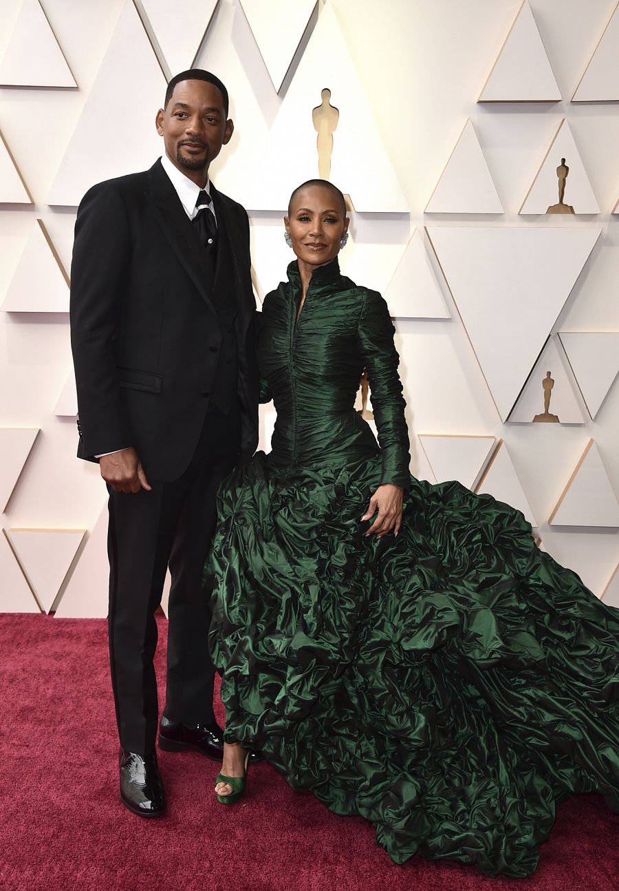 Will Smith y Jada Pinkett-Smith en los Oscar 2022