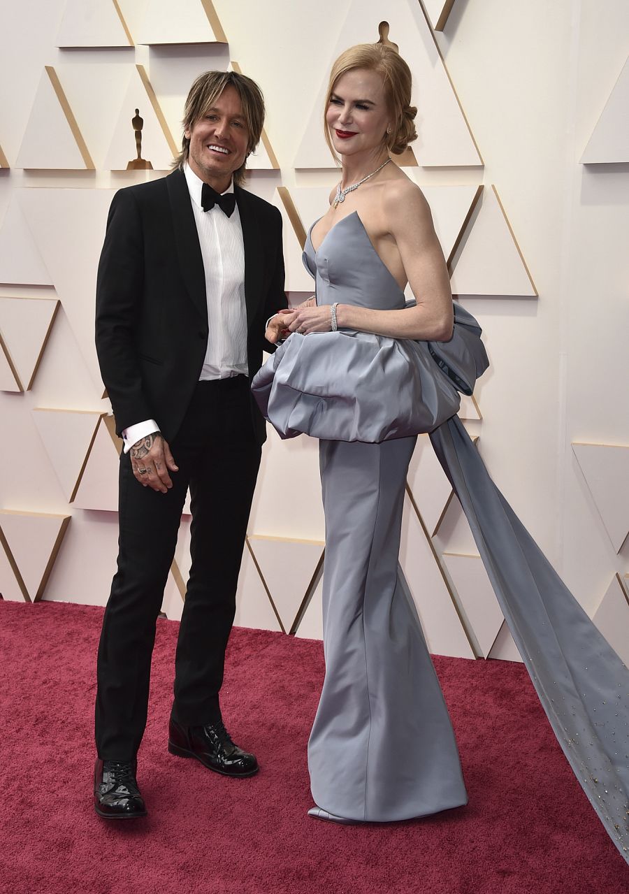 Nicole Kidman y Keith Urban en los Oscar 2022