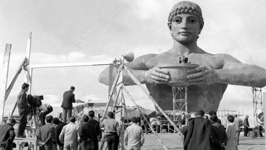 Escena de la película 'El coloso de Rodas'