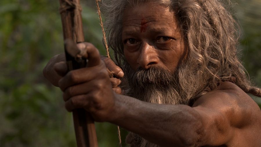 Home d'una tribu indígena a l'Índia