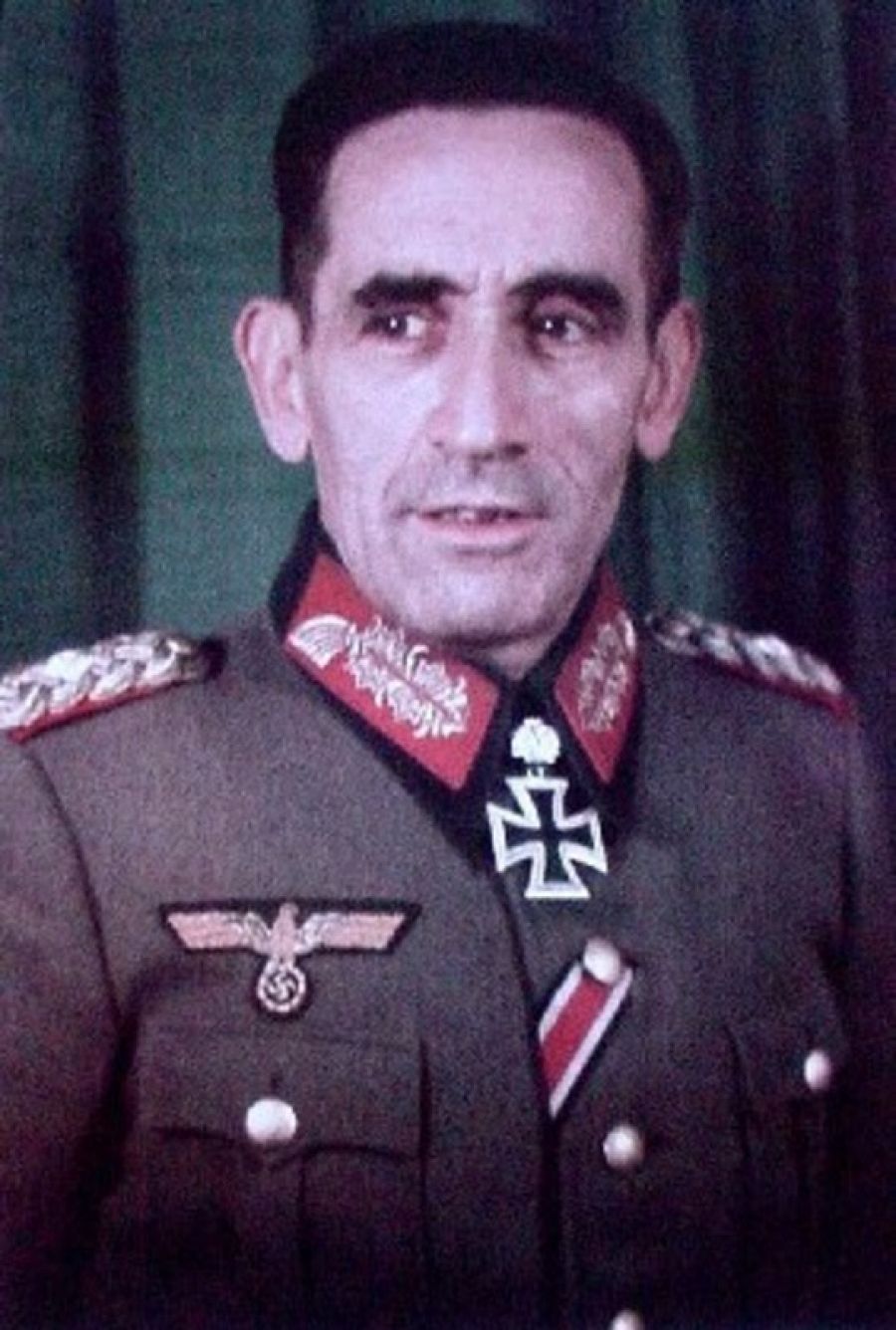El comandante la División Azul Agustín Muñoz Grandes fue condecorado por Adolf Hitler con la Cruz de Hierro tras regresar del frente ruso. Franco le nombró vicepresidente del gobierno en 1962