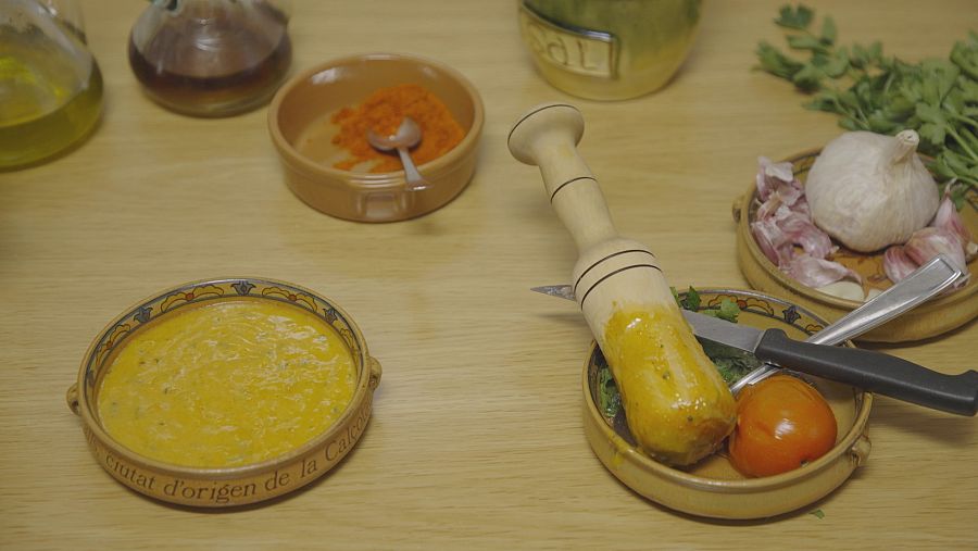 Ingredients per fer la salsa romesco