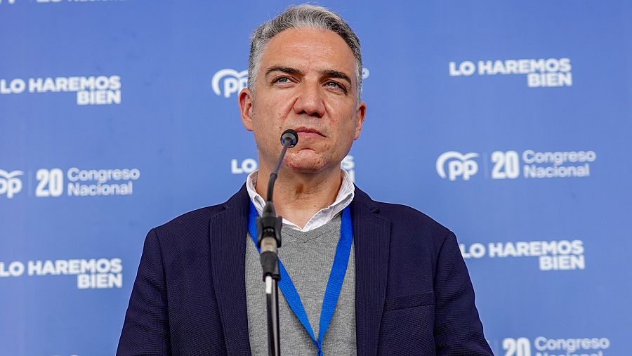 Elías Bendodo, coordinador general del PP.