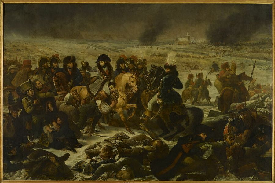 'Napoleón en el campo de batalla de Eylau' (1808), Antoine-Jean Gros
