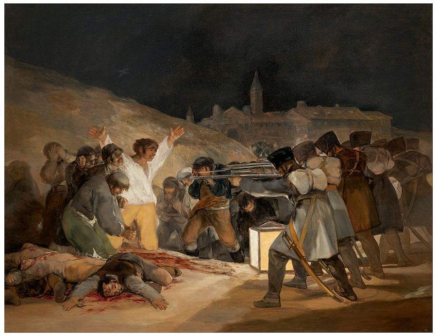 'El 3 de mayo en Madrid' o 'Los fusilamientos' (1814), Francisco de Goya