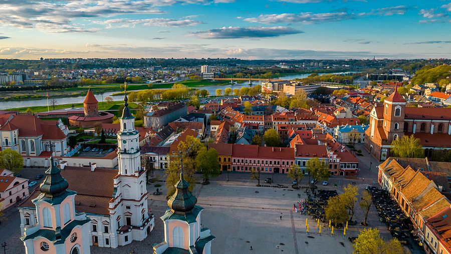 Casco antiguo de Kaunas.