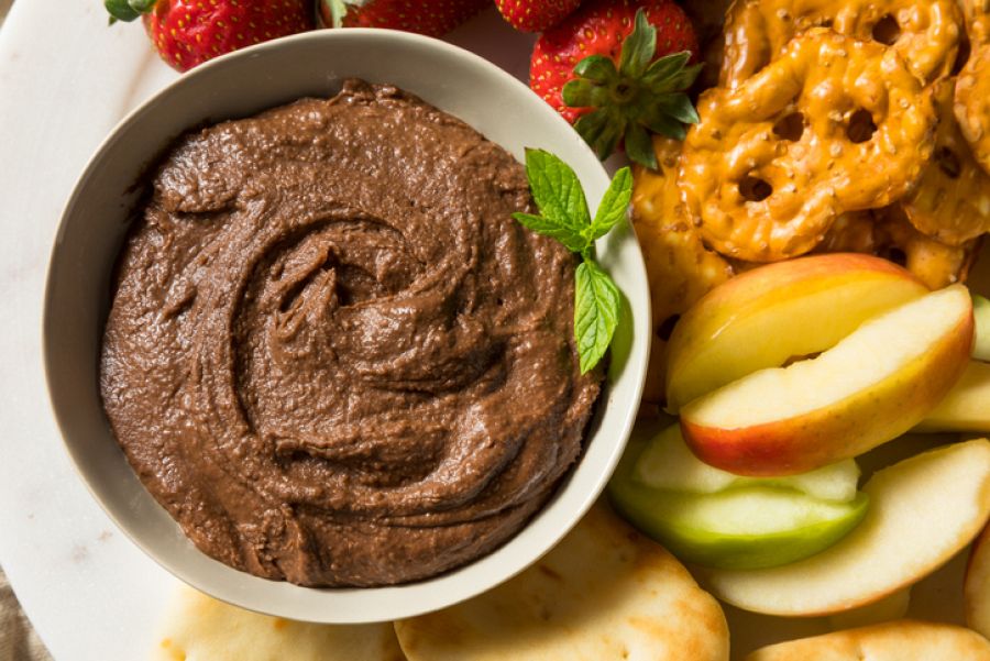 Hummus de chocolate