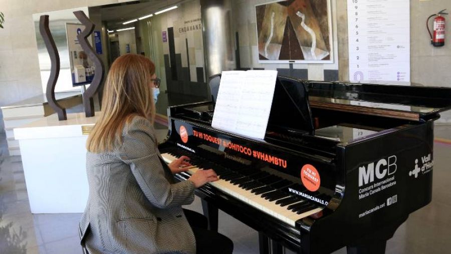 Imma Paulo ha après a tocar el piano després que li diagnostiquessin Parkinson