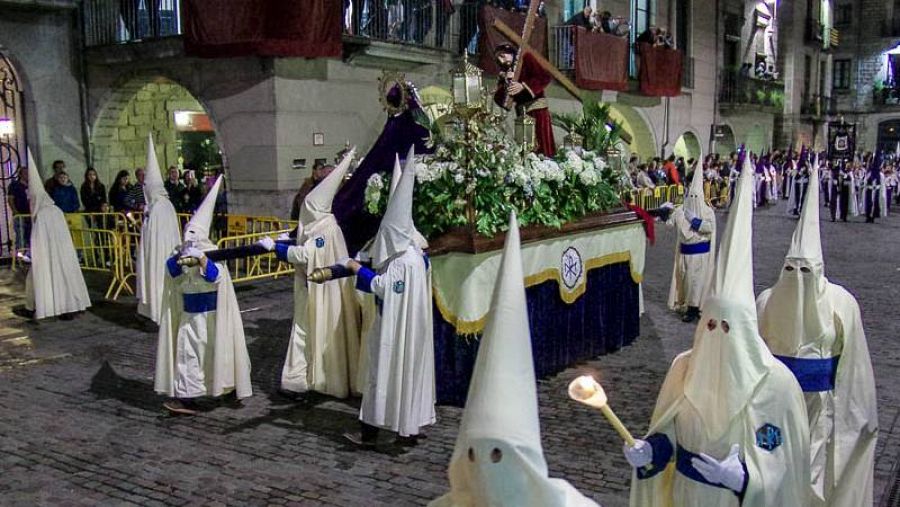 Girona: La processó del Sant Enterrament