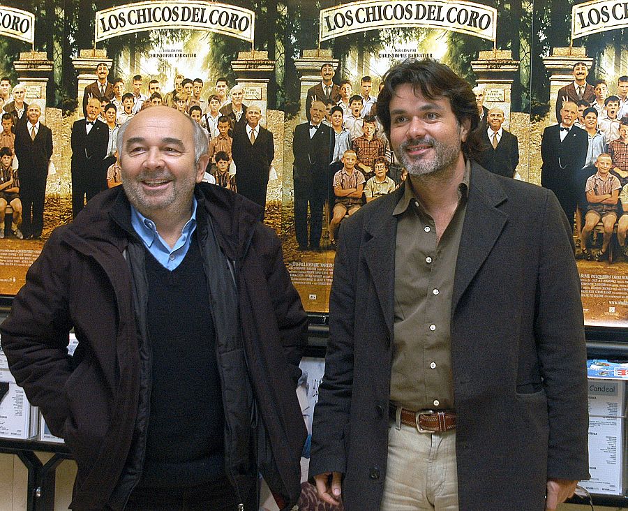 Christophe Barratier y Gérard Jugnot