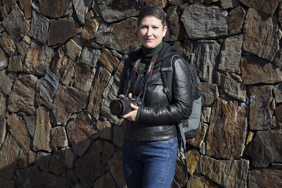 La fotógrafa Nuria López Torres