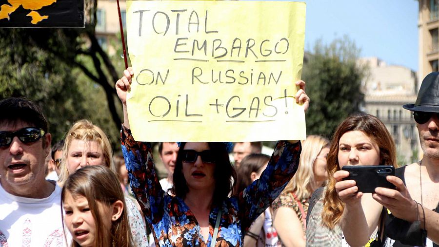 Els manifestants reclamen a Europa que deixi d'importar petroli i gas de Rússia | ACN