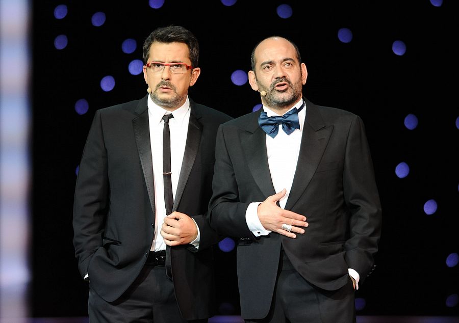 José Corbacho y Andreu Buenafuente en los Premios Goya 2011