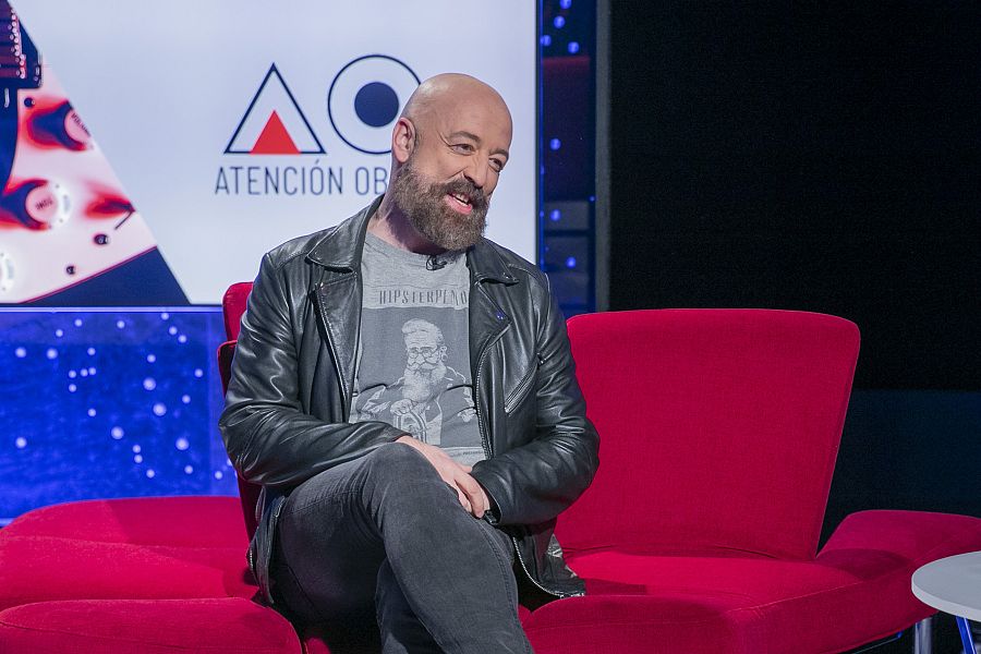 Goyo Jiménez en el plató