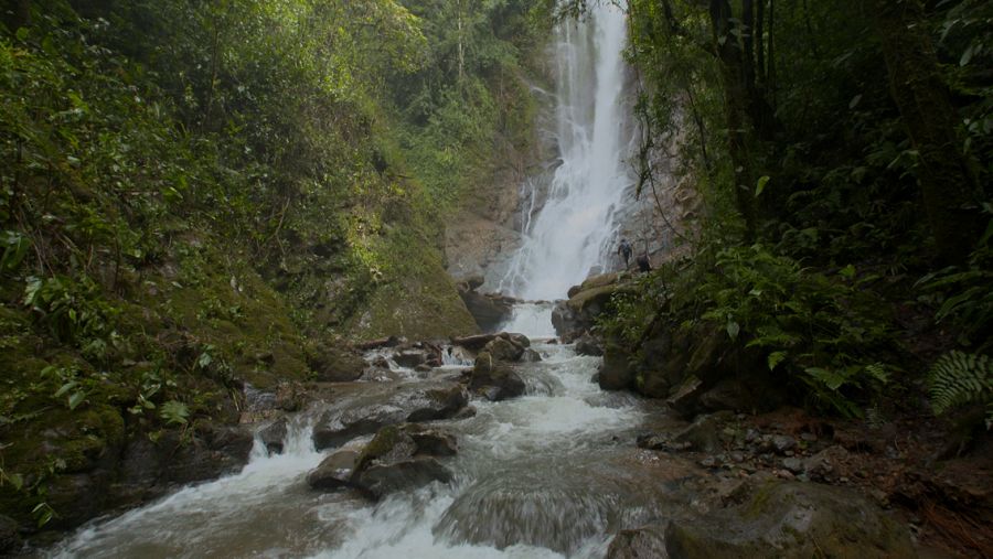 Cascada en Costa Rica