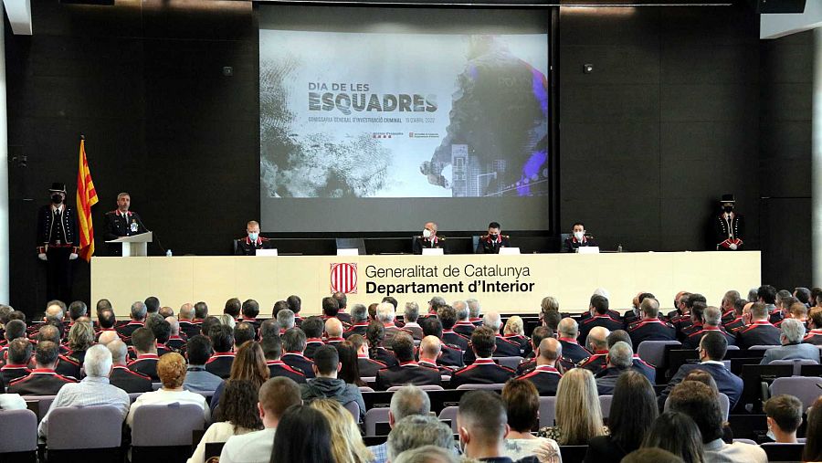 Celebració del Dia de les Esquadres de la Comissaria General d'Investigació Criminal | ACN