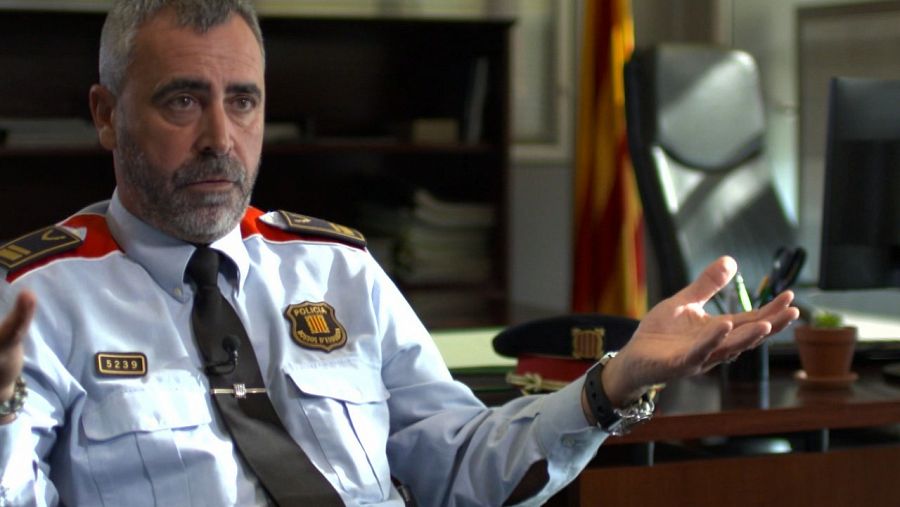 Ramón Chacón, responsable de investigación criminal en los Mossos d'Esquadra