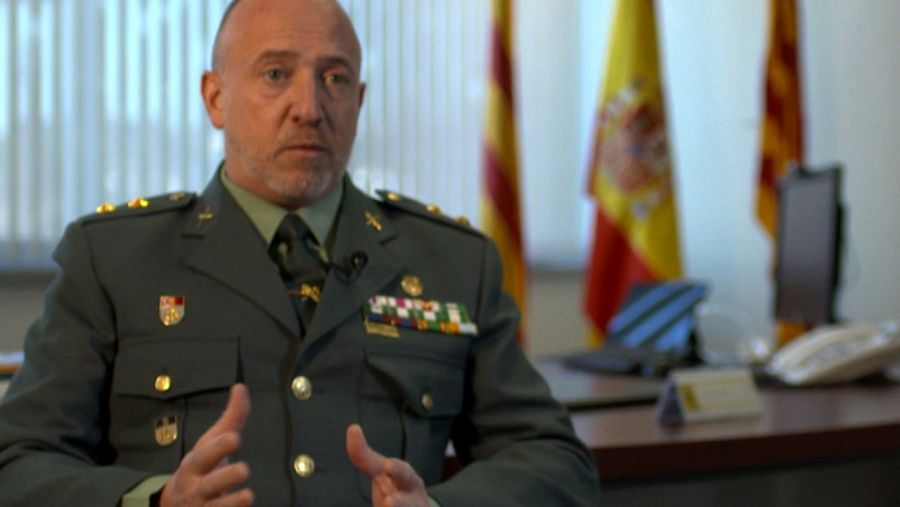 Jordi Verger, teniente coronel de la Guardia Civil en la comandancia de Tarragona