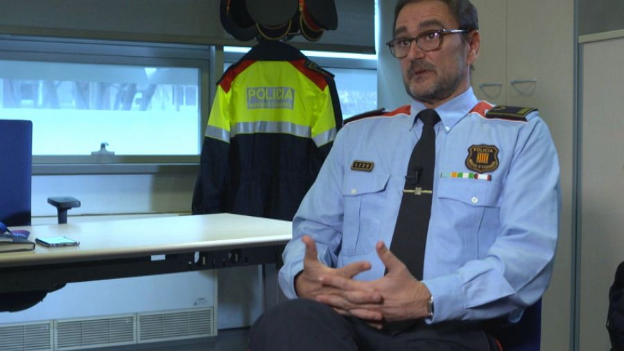 Jordi Domènech, división de Asuntos Internos en los Mossos d'Esquadra.