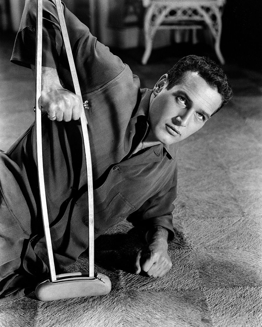 Paul Newman en 'La gata sobre el tejado de zinc' (1959)
