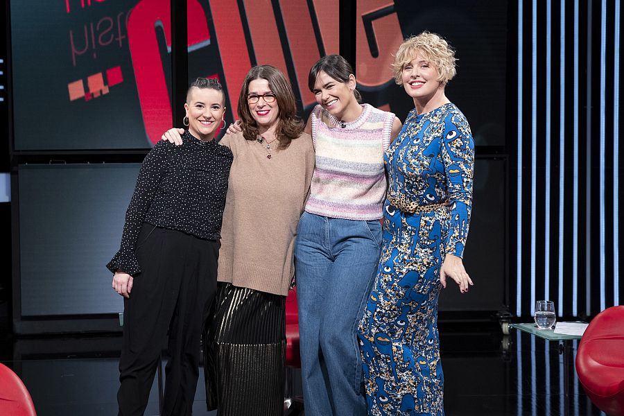 Julia de Paz, Elsa Fernández Santos y Tania Llasera