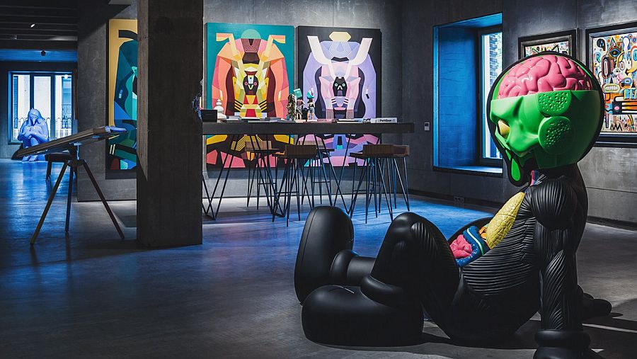 Ambiente del espacio SOLO, en Madrid