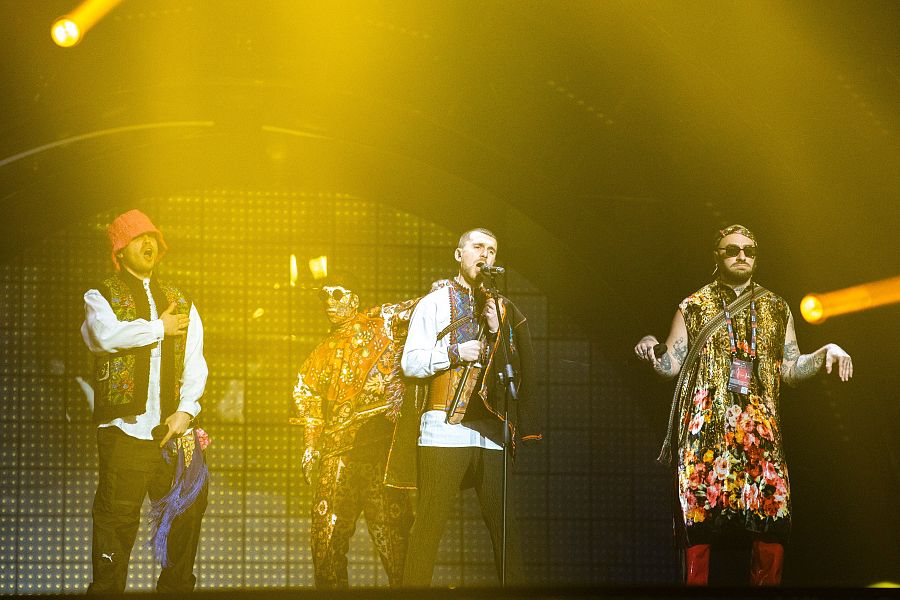 Eurovisión 2022: Kalush Orchestra ensaya 