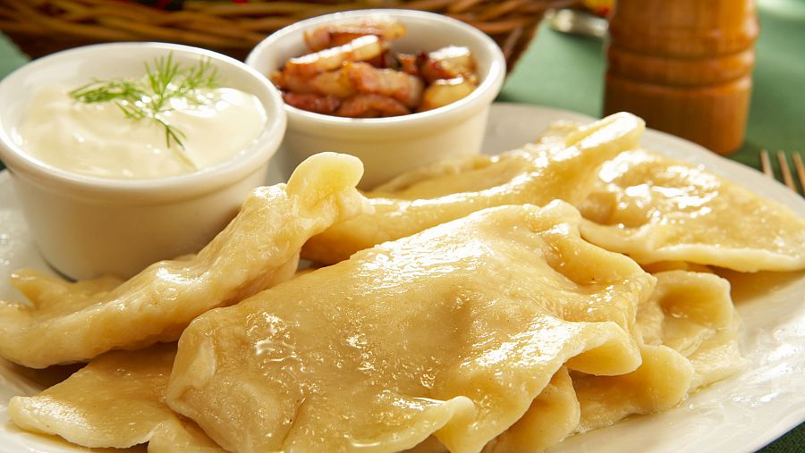 Pierogi, plato tradicional polaco.