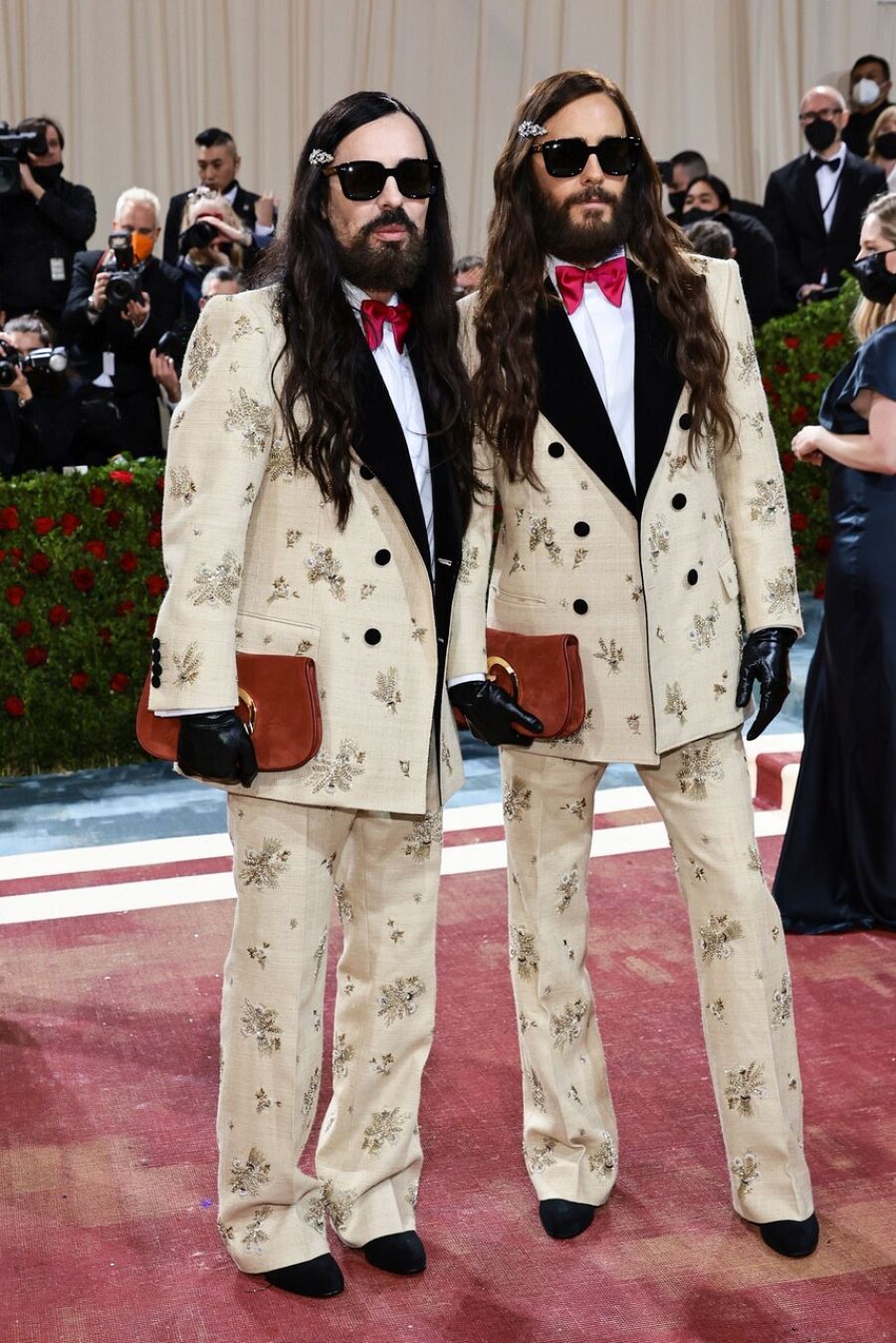 Jared Leto y Alessandro Michele en la gala del MET