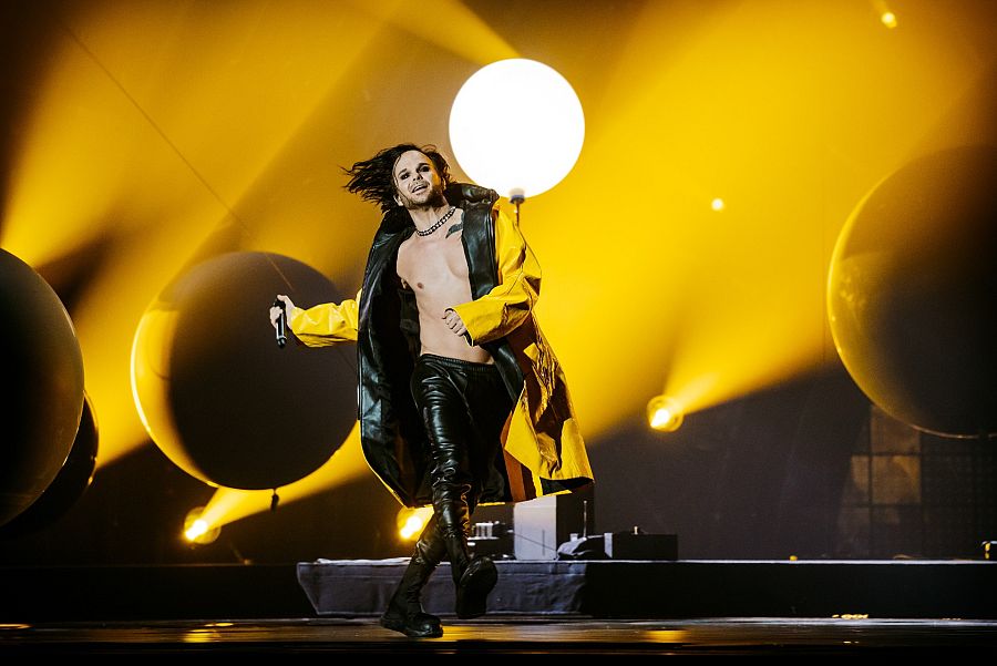 The Rasmus en el primer ensayo de Finlandia en Eurovisión 2022