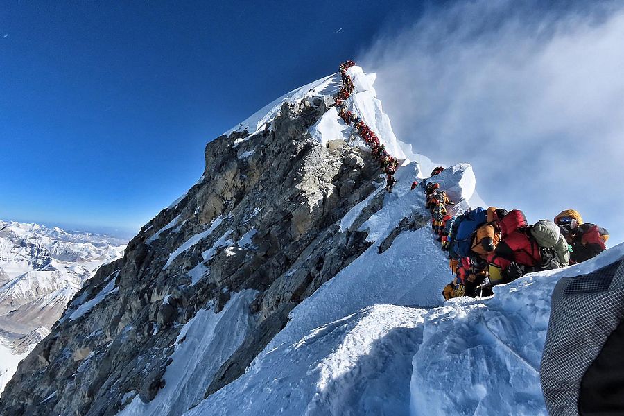 Cima del Everest (8.848 metros)