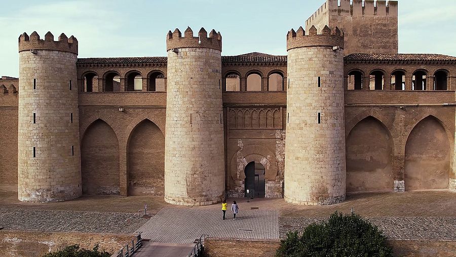 Palacio de la Aljafería en Zaragoza