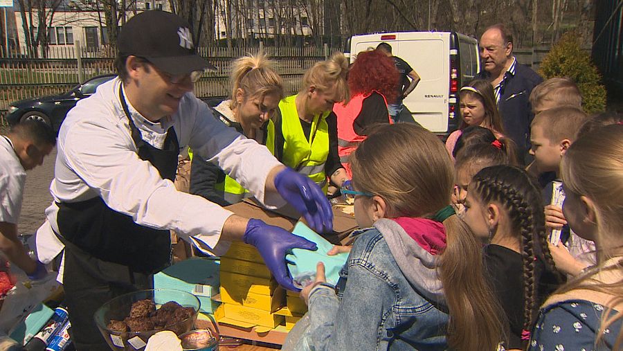 Ciriaco Vicente y todo su equipo han dado de comer a más de 2.000 personas