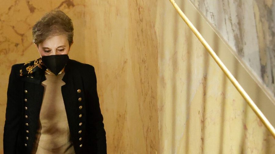 La directora del CNI, Paz Esteban, a la seva arribada al Congrés