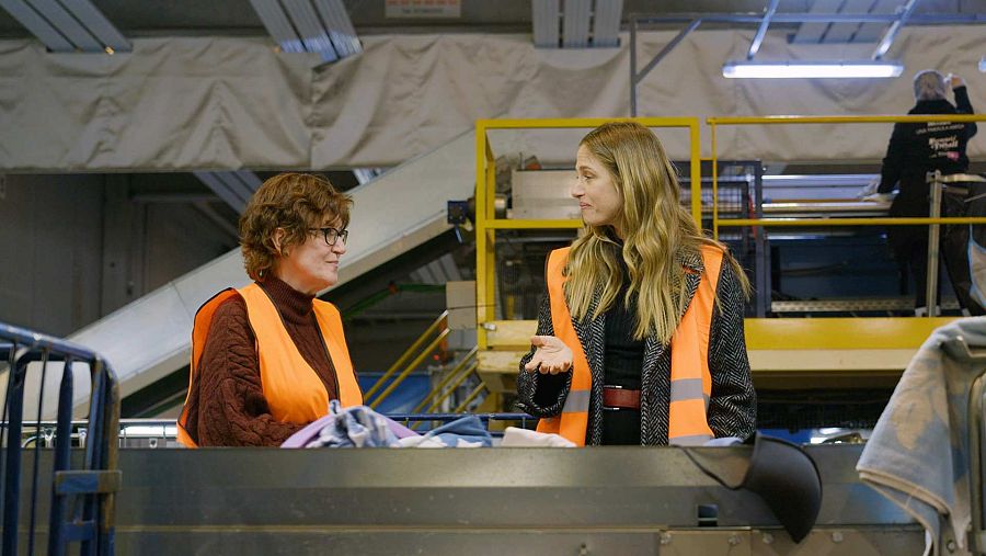 A la planta es separen i reciclen totes les fibres