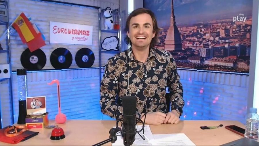 Fede Arias, presentador de 'Eurodramas y Comedias'