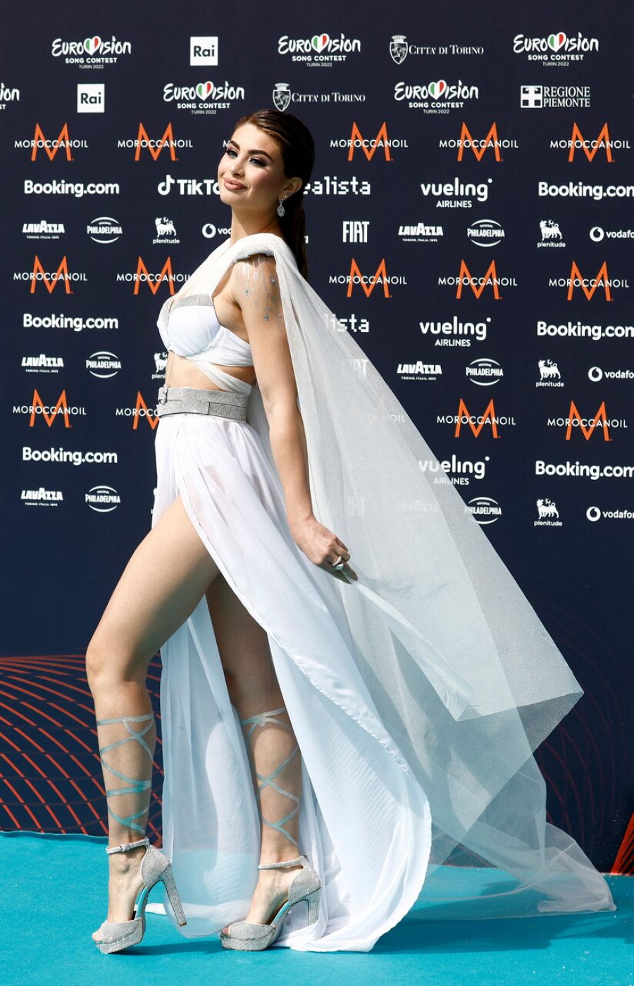 Emma Muscat, cantante de Malta en Eurovisión 2022 en la Opening Ceremony