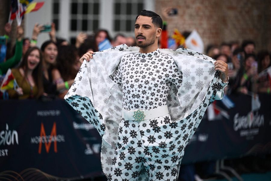 El cantante de Israel en la Opening Ceremony de Eurovisión 2022