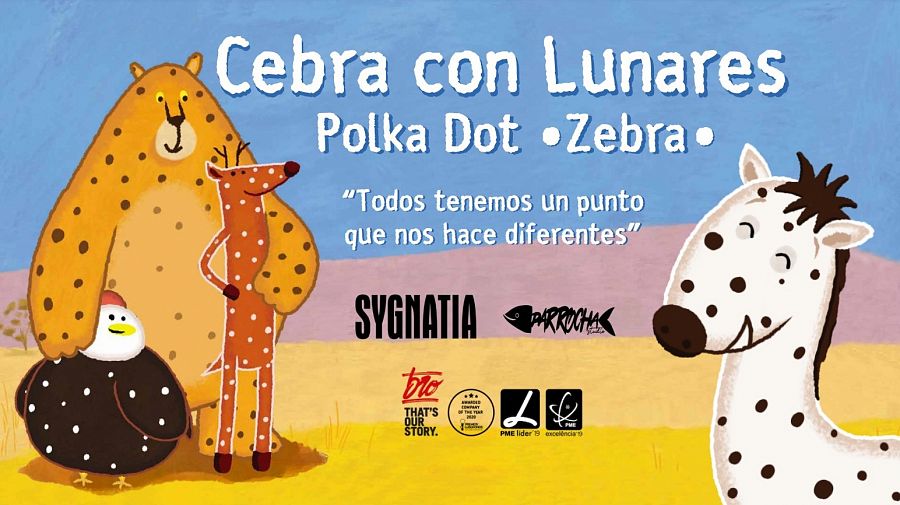 Los protagonistas de 'Cebra con lunares'