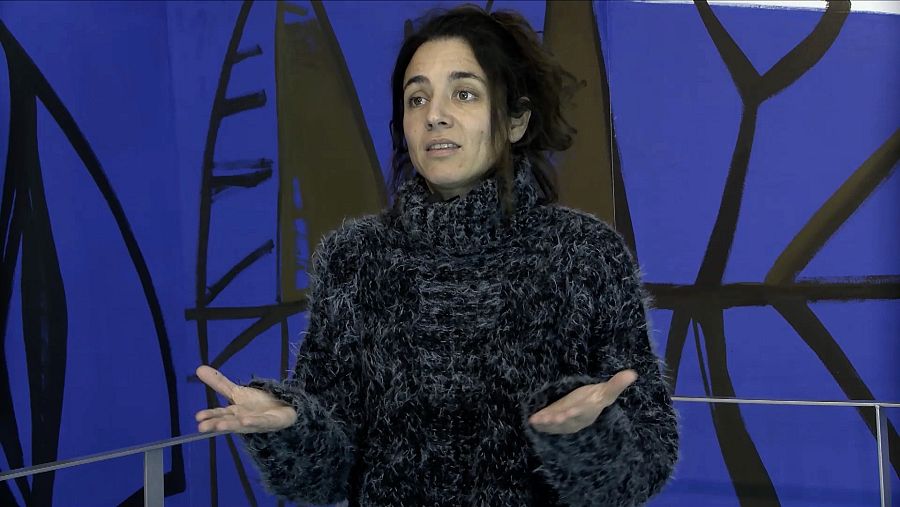 Anna Surinyach durante la entrevista