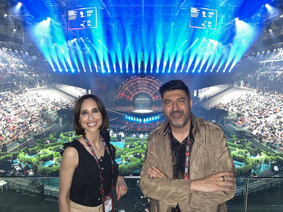 Julia Varela y Tony Aguilar