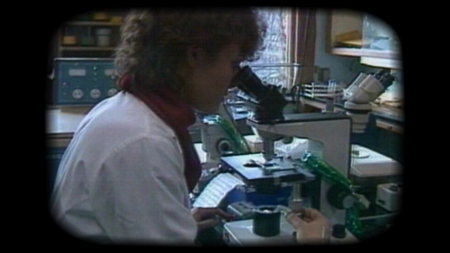 Investigación VIH imágenes de archivo