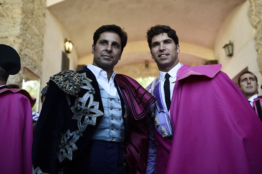 Los hermanos Francisco y Cayetano Rivera