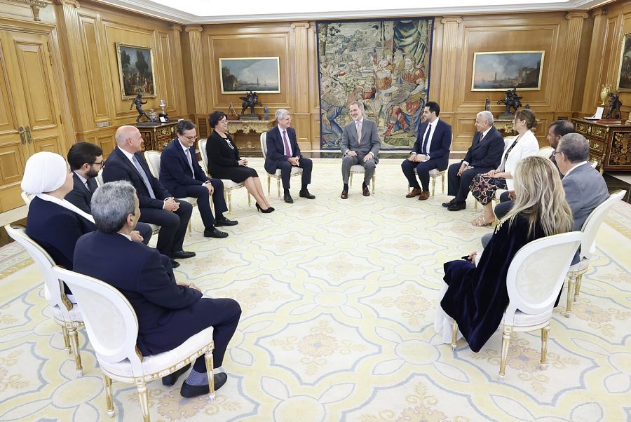 Participantes del Foro con Felipe VI