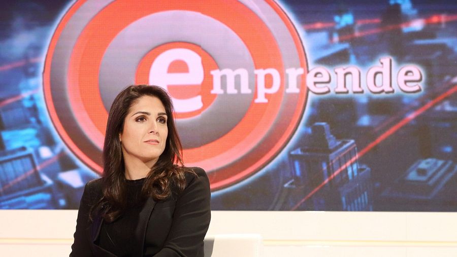 Marisa Gandía en el plató de Emprende